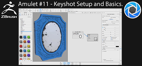 Intro to Prop Sculpting and Texturing: Keyshot 7 Setup and Basics banner