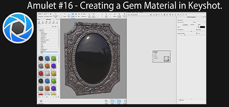 Intro to Prop Sculpting and Texturing: Creating a Gem Material in Keyshot cover art