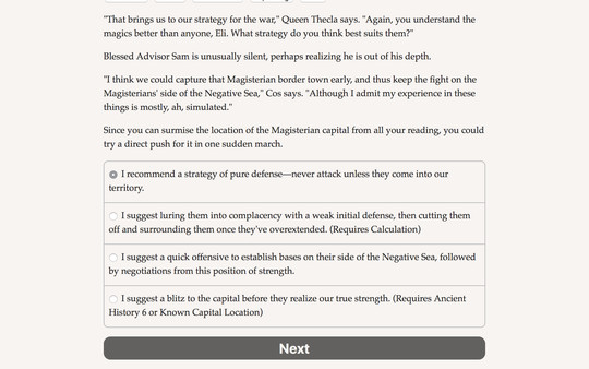 Screenshot z Choice of Magics