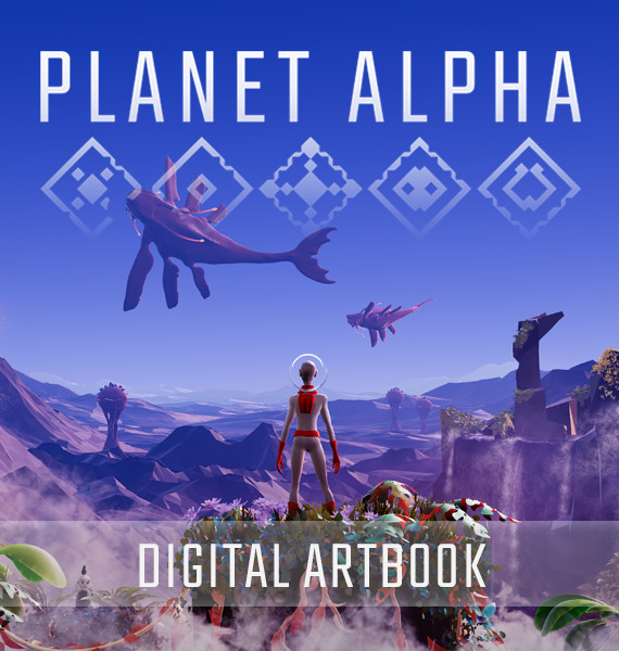 PLANET ALPHA - Digital Artbook Featured Screenshot #1