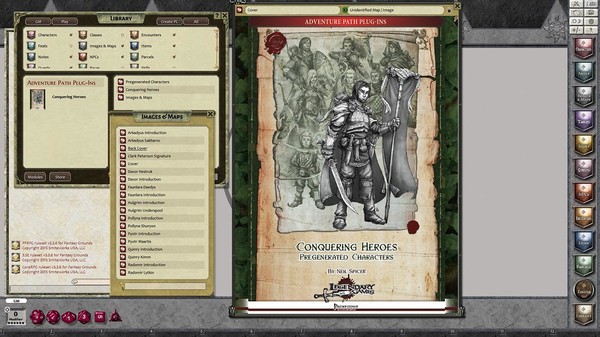 Fantasy Grounds - Conquering Heroes (PFRPG)