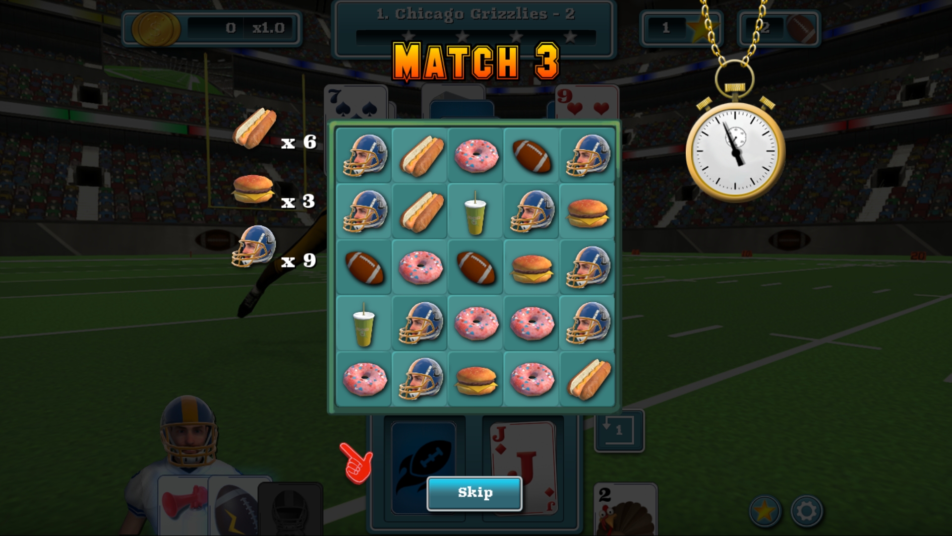 #10. Touch Down Football Solitaire (Steam) 来自: The Revills Games