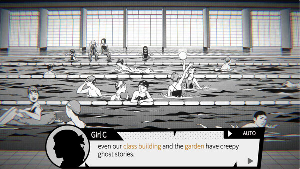 Ghost in the pool