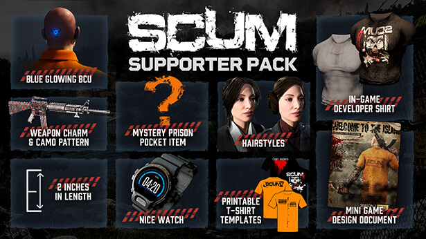 SCUM Supporter Pack Featured Screenshot #1