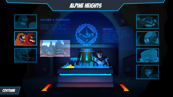 Screenshot z Navyblue and the Spectrum Killers