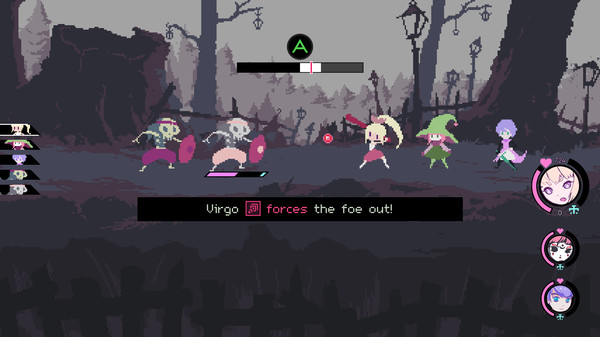 Screenshot z Virgo Versus the Zodiac