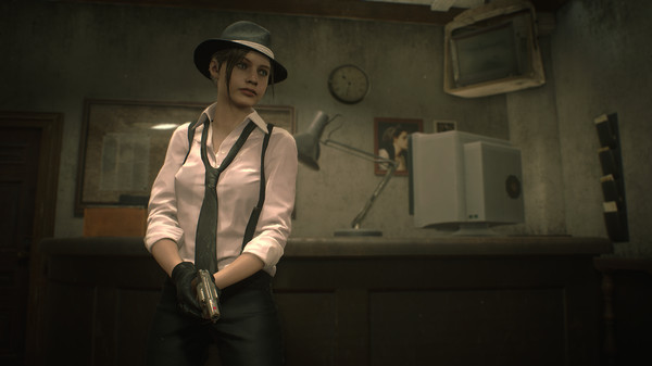 Resident Evil 2 - Claire Costume: Noir