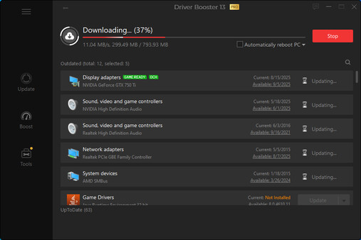 Driver Booster Upgrade to Pro(Lifetime)