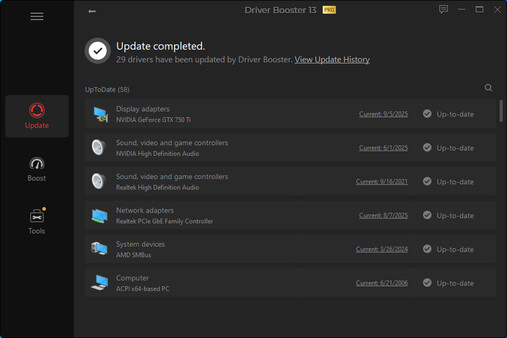 Driver Booster Upgrade to Pro(Lifetime)