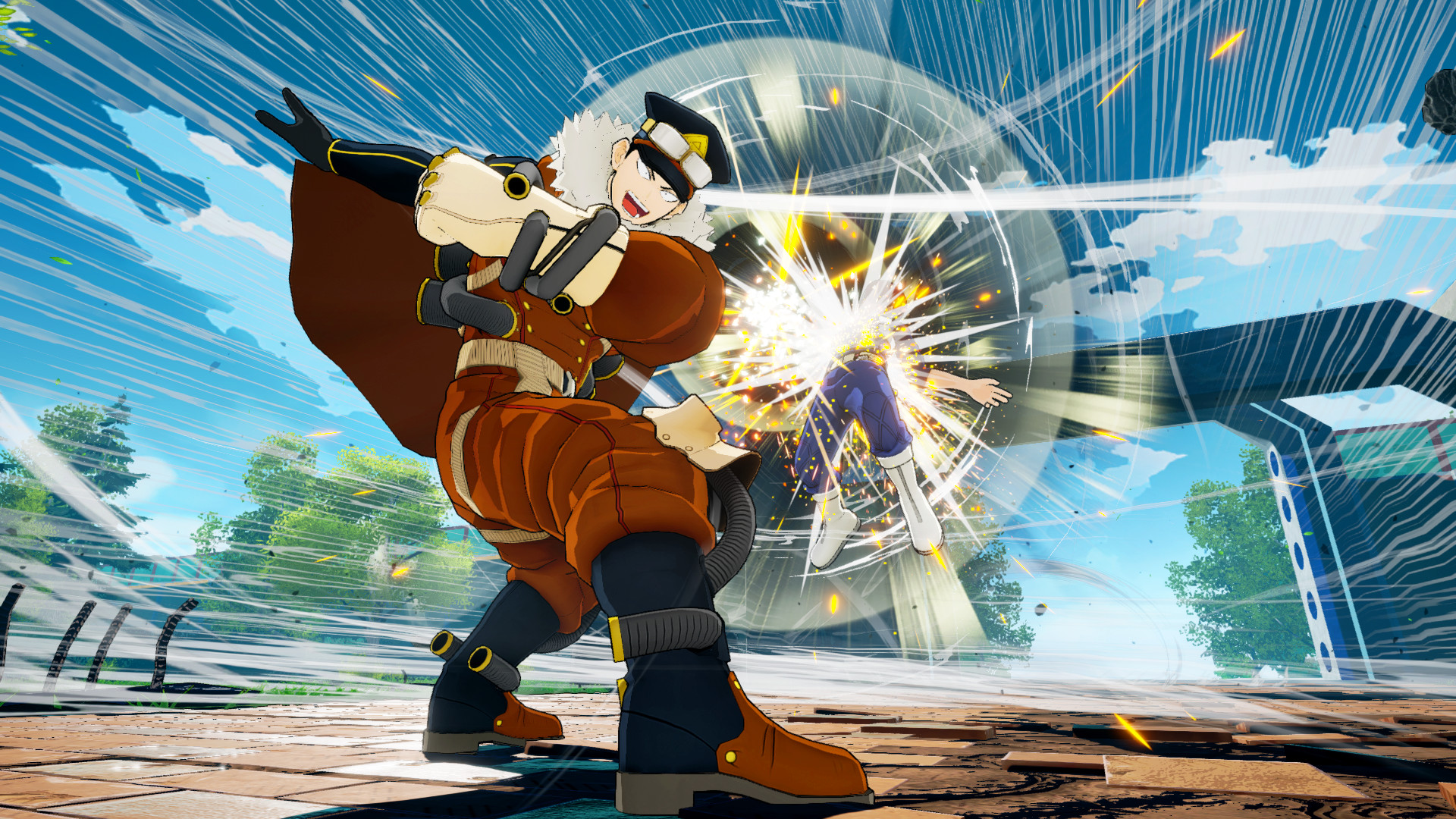 MY HERO ONE'S JUSTICE Playable Character: Inasa Yoarashi Featured Screenshot #1