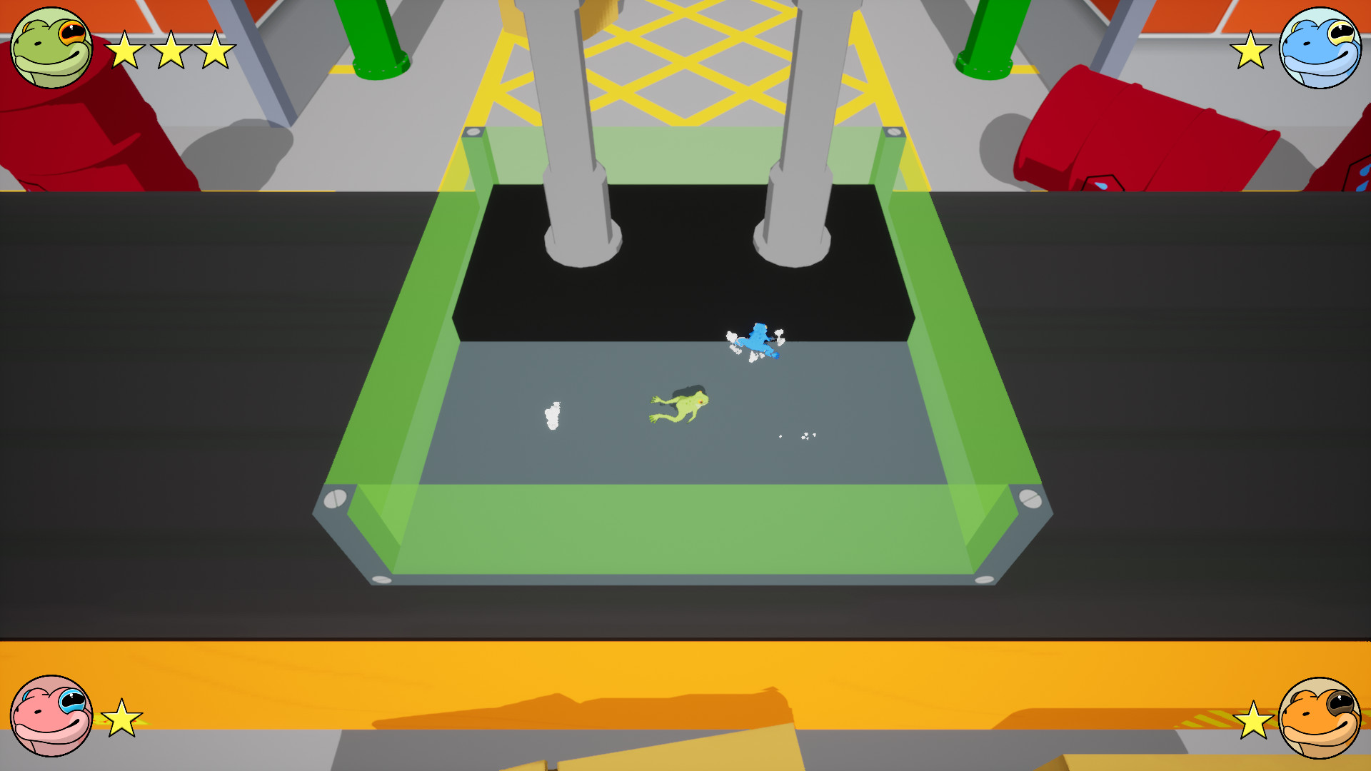 #4. Frog Out! (Steam) 由: Kajak Games