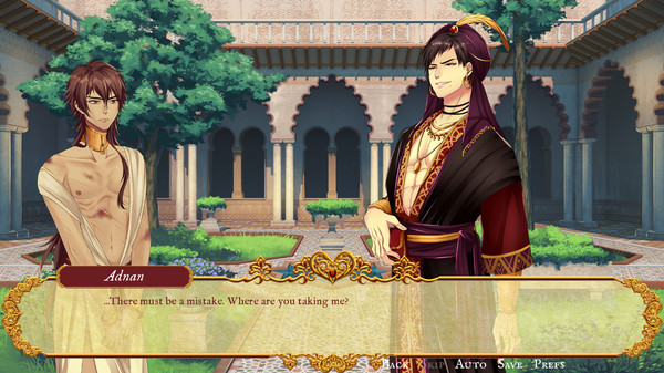 Screenshot of My Burning Heart gameplay showing in-action mechanics