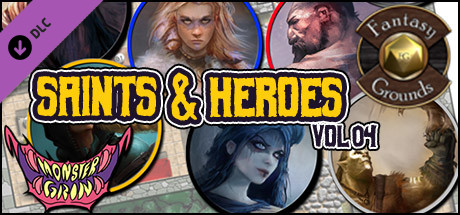 Fantasy Grounds - Saints and Heroes, Volume 4 (Token Pack) Header Image