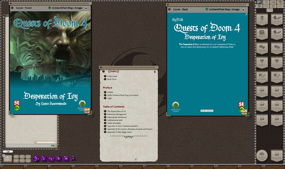 Fantasy Grounds - Quests of Doom 4: Desperation of Ivy (5E)