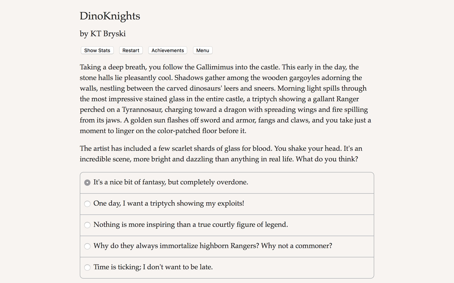 DinoKnights screenshot #1