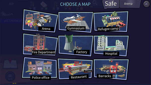 Screenshot z Auto Battle Royale