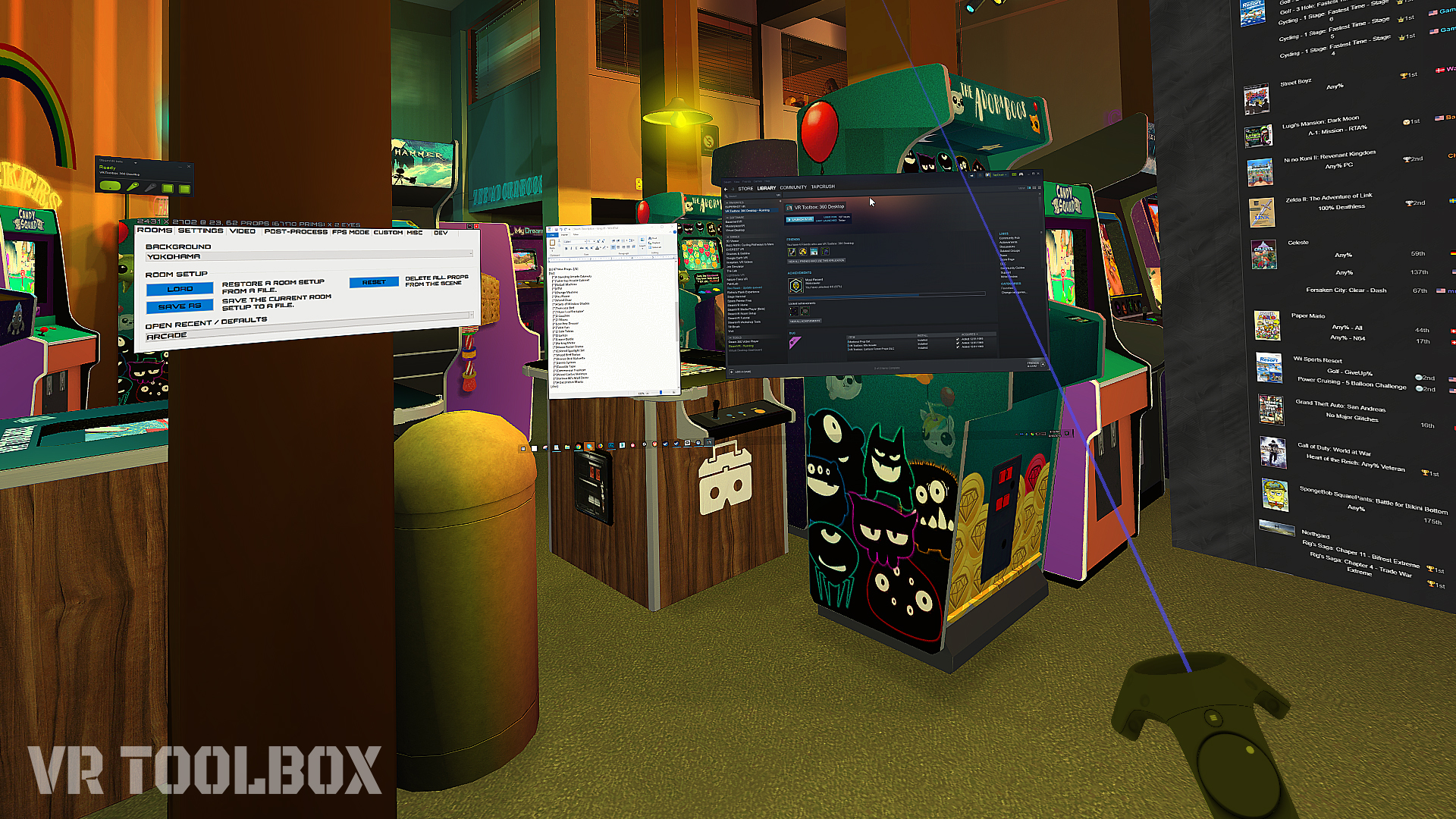 VR Toolbox: 80s Arcade Featured Screenshot #1