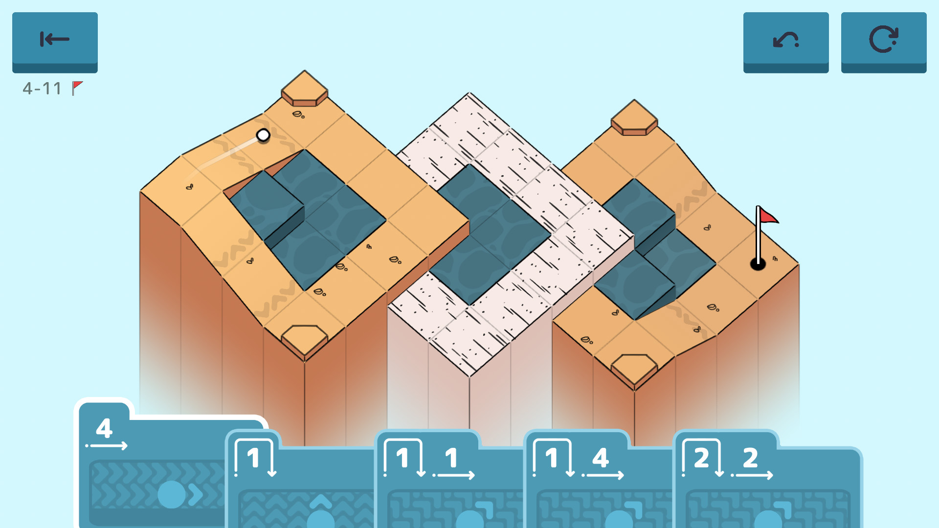 Golf Peaks gameplay screenshot 5
