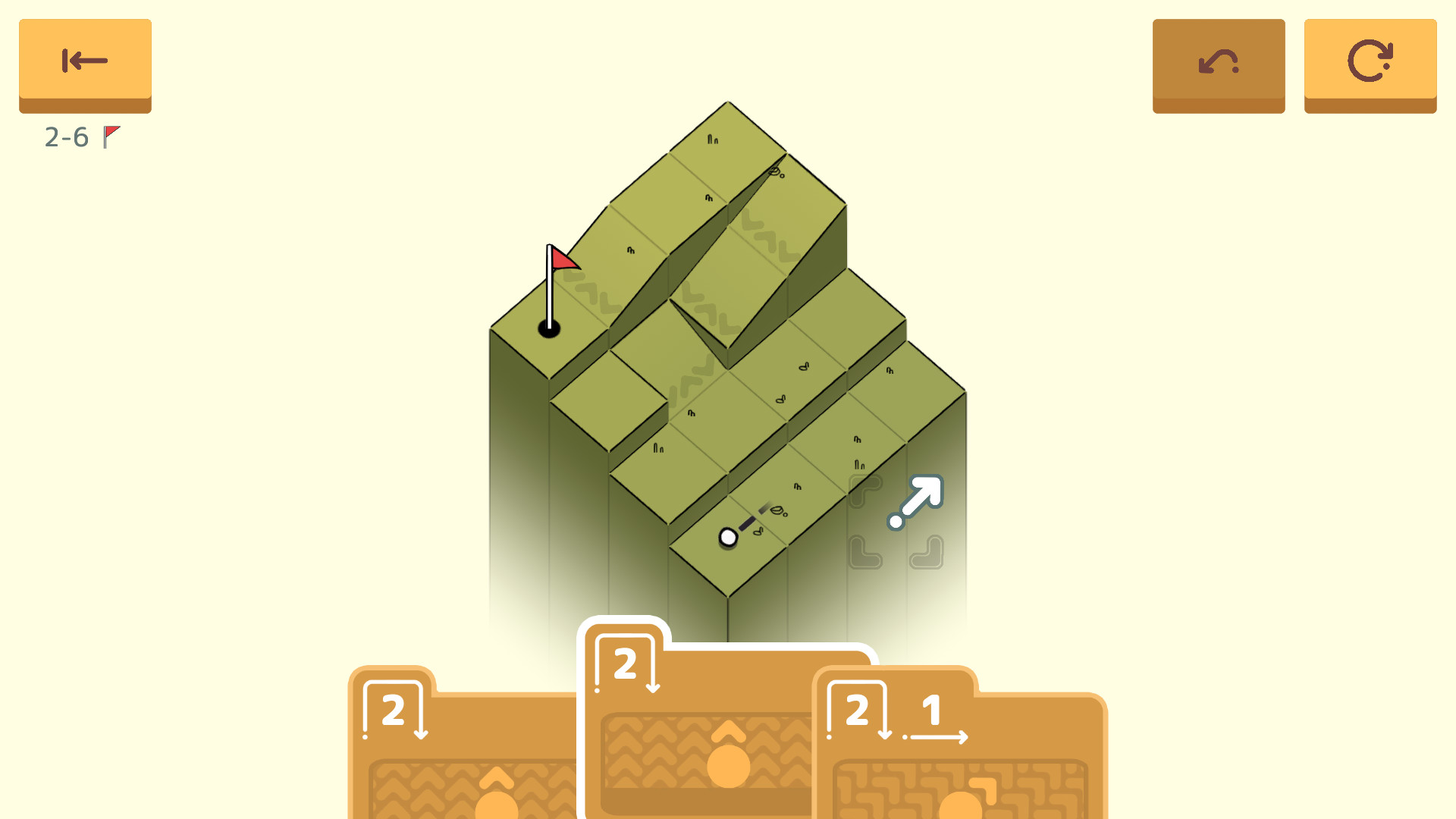Golf Peaks gameplay screenshot 2