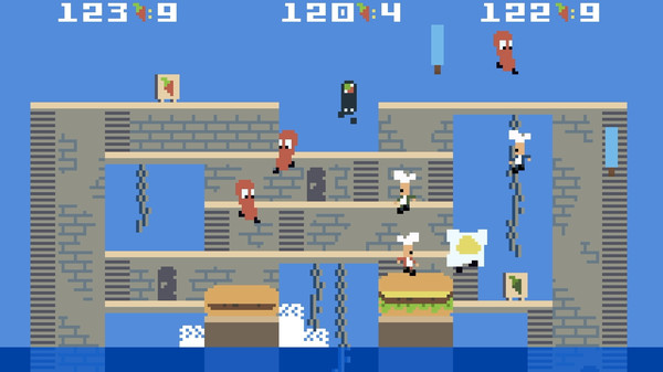 Screenshot z Burger Lord