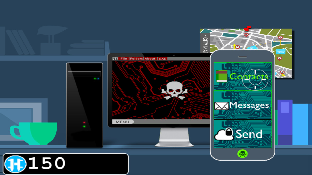 #7. Hacker.exe (Steam) 由: LinkUp Games