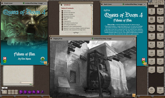 Fantasy Grounds - Quests of Doom 4: Fishers of Men (5E)