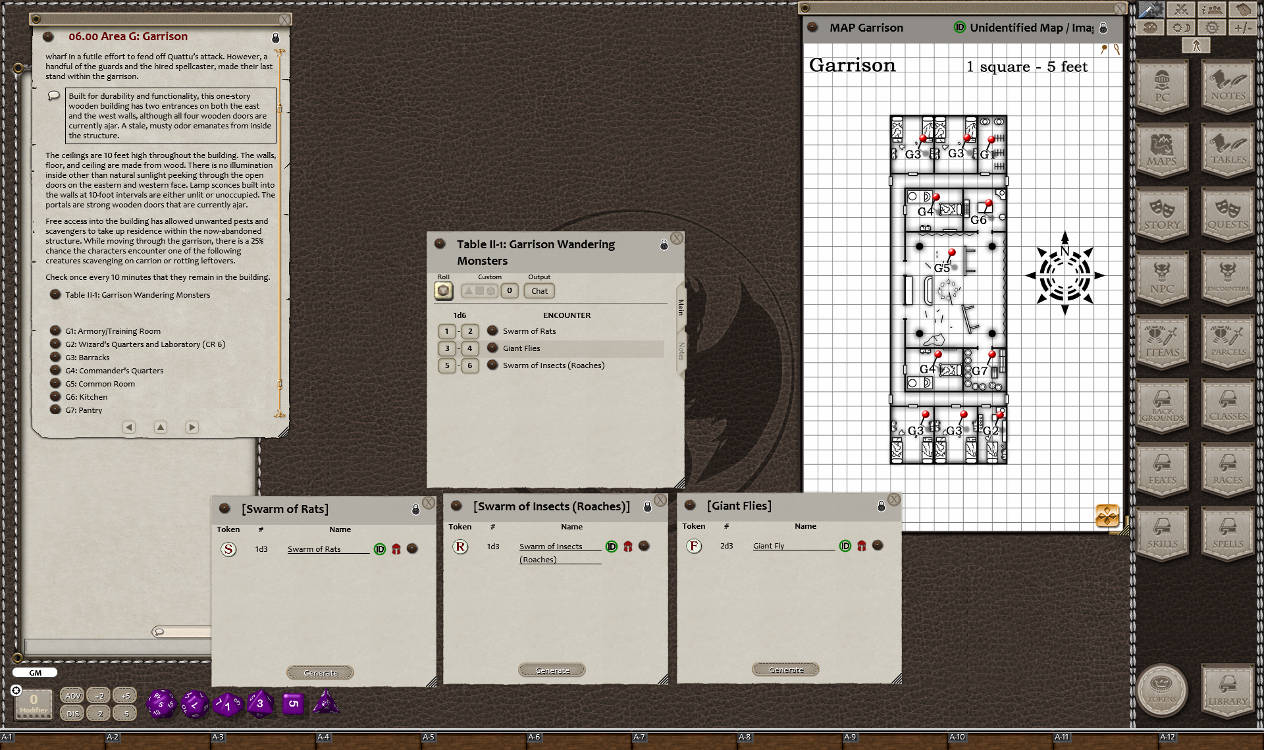 Fantasy Grounds - Quests of Doom 4: Fishers of Men (5E) screenshot 1