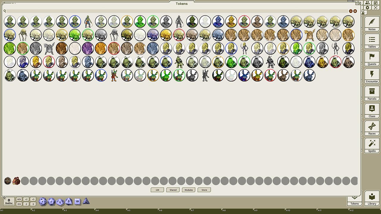 Fantasy Grounds - Sci-fi Species, Volume 7 (Token Pack) Featured Screenshot #1