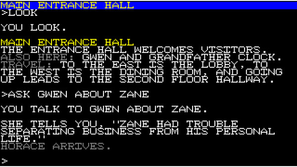 Ozapell Mystery Text Adventure.