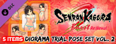 SENRAN KAGURA Burst Re:Newal - Diorama Trial Pose Set Vol. 2 Small Capsule Image
