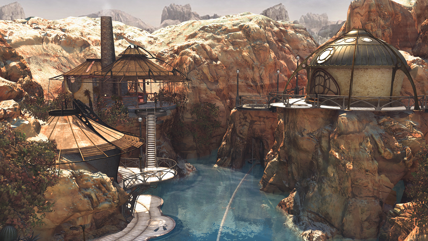 Myst IV: Revelation - Imagem de Fundo do Jogo