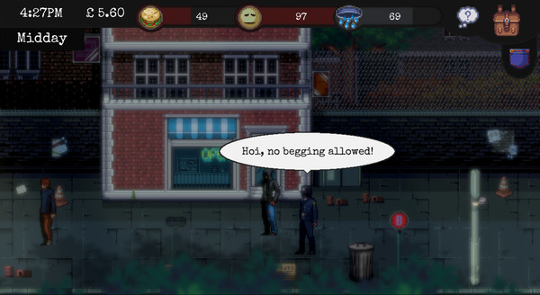 CHANGE： A Homeless Survival Experience-游戏截图