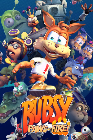 Cover art of Bubsy: Paws on Fire!