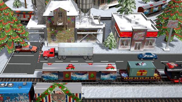 Screenshot z Model Railway Easily Christmas