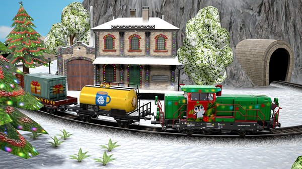 Screenshot z Model Railway Easily Christmas