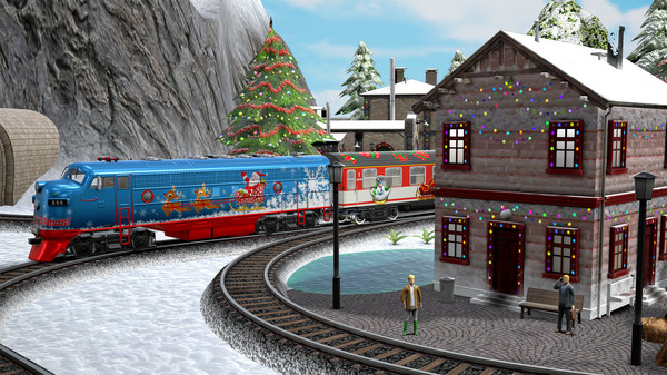 Screenshot z Model Railway Easily Christmas