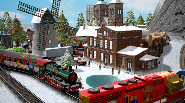 Screenshot z Model Railway Easily Christmas
