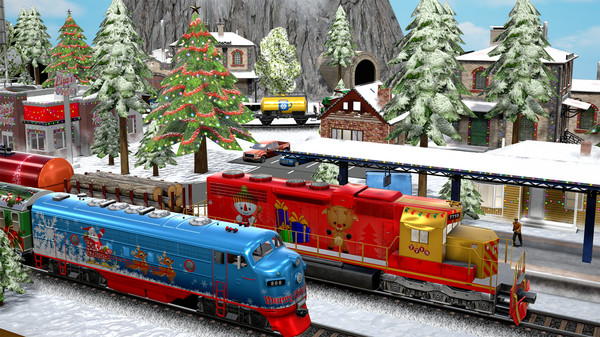 Screenshot z Model Railway Easily Christmas