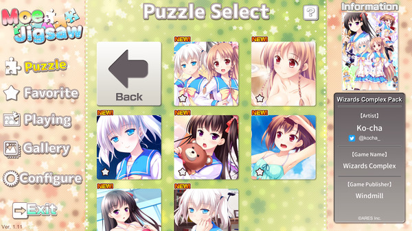 Moe Jigsaw - Wizards Complex Pack screenshot 2