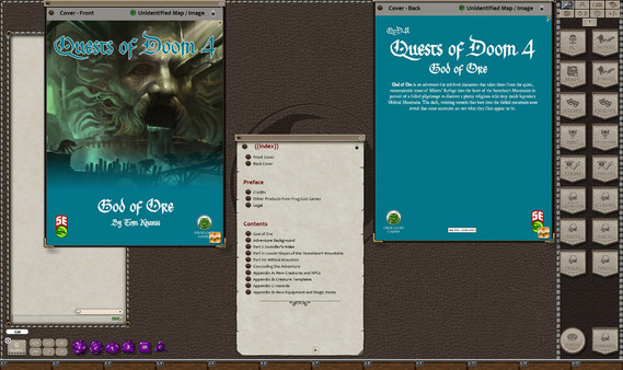 Fantasy Grounds - Quests of Doom 4: God of Ore (5E)