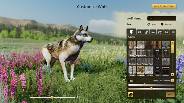 Screenshot z WolfQuest: Anniversary Edition