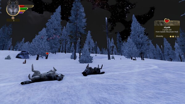 Screenshot z WolfQuest: Anniversary Edition
