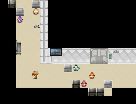 Screenshot of Space Fox Kimi gameplay showing in-action mechanics