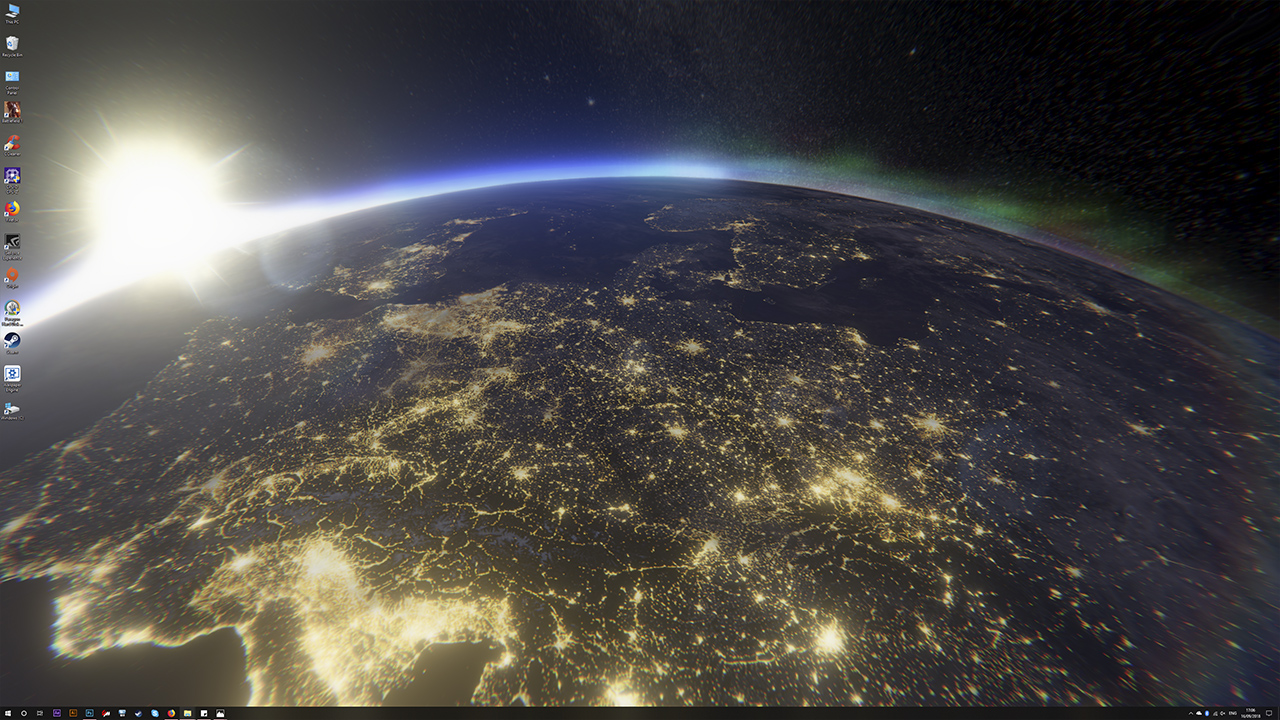 3D Earth Time Lapse PC Live Wallpaper Featured Screenshot #1