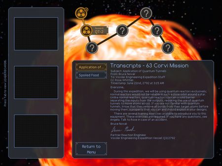 SpaceChem: 63 Corvi