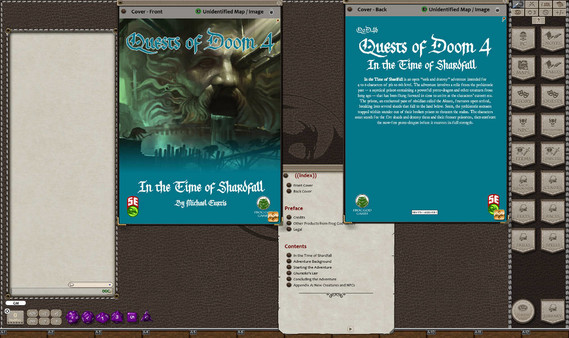 Fantasy Grounds - Quests of Doom 4: In the Time of Shardfall (5E)
