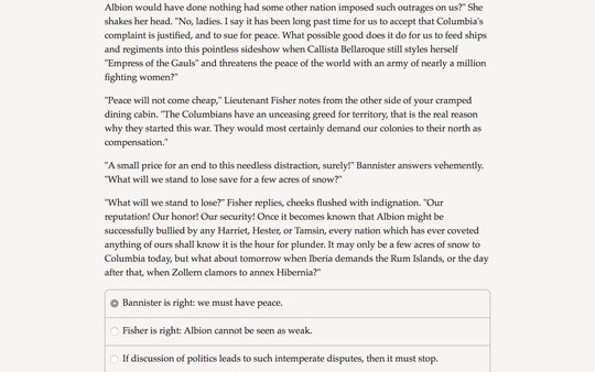 Screenshot z Choice of Broadsides: HMS Foraker Screenshot z Choice of Broadsides: HMS Foraker