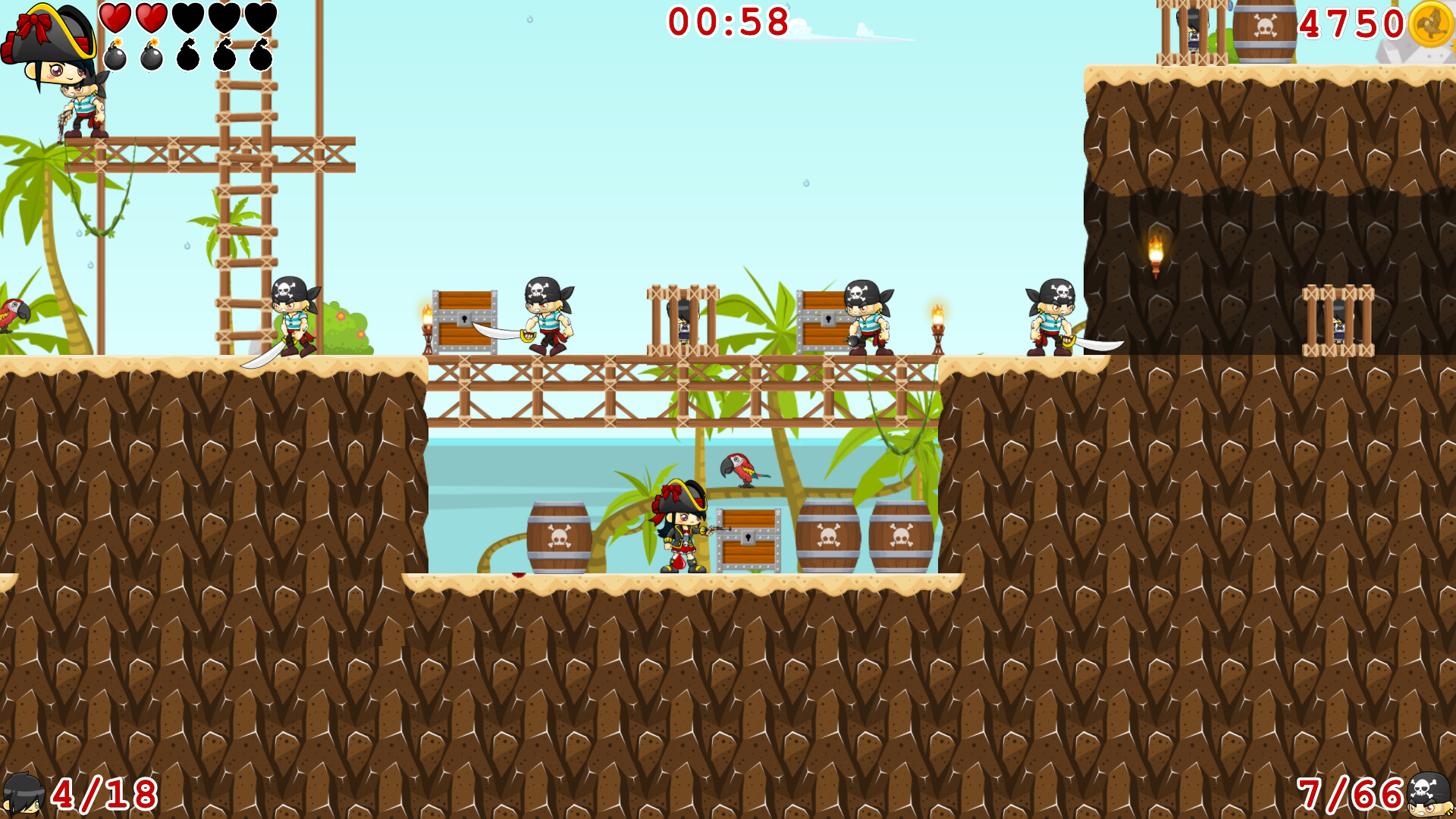 #4. Pirate Island Rescue (Steam) 由: Bad Logic Studios