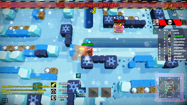 Screenshot z Tank Royale