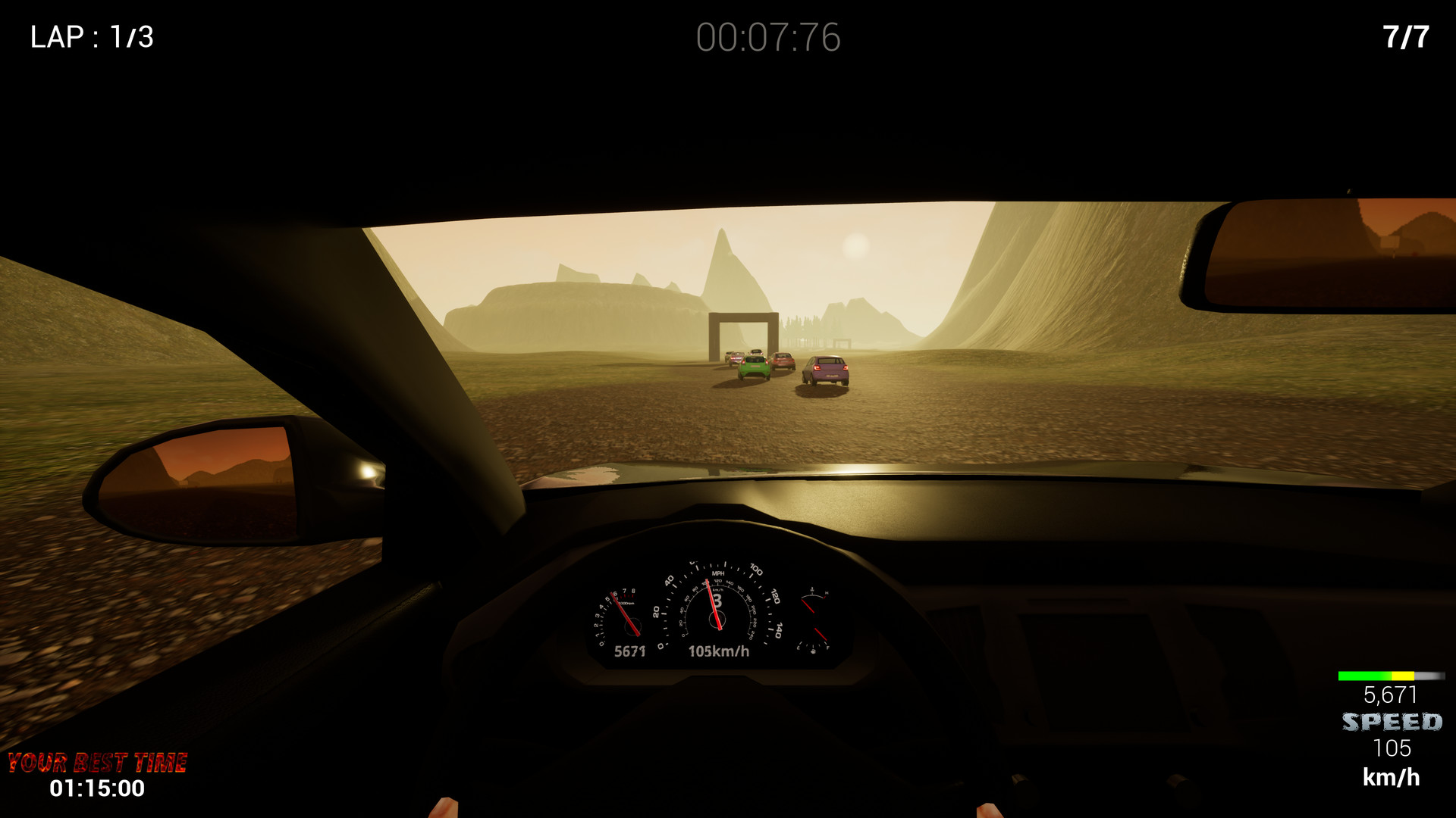 #1. CrazyDriving (Steam) Podle: Jim Dex